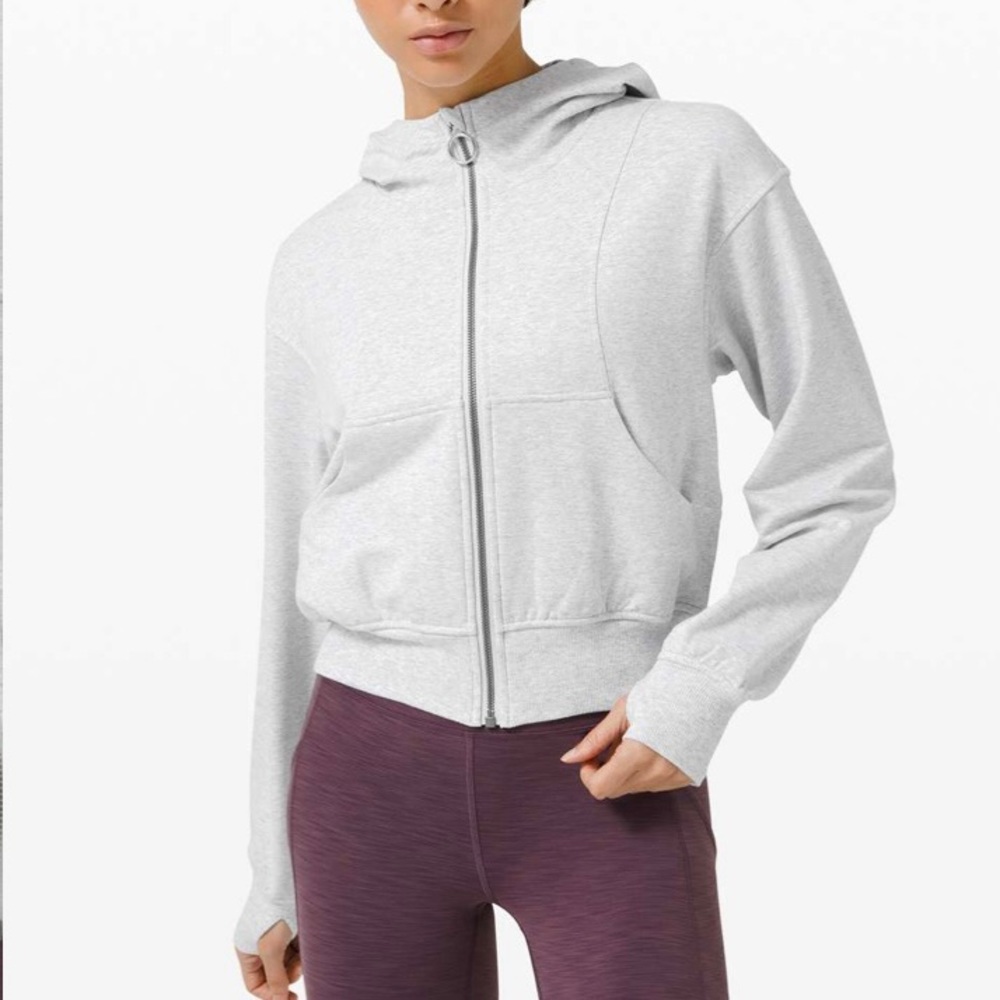 SOLD Lululemon Catch a Breath Zip Hoodie
